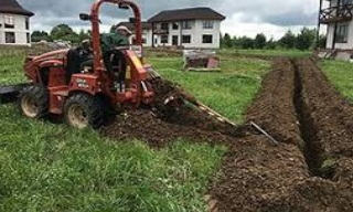 Копка траншей для водопровода в Чапаевске: цена за метр от 942 руб.