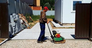 Устройство въезда на участок Чапаевск, цена от 51245 руб.
